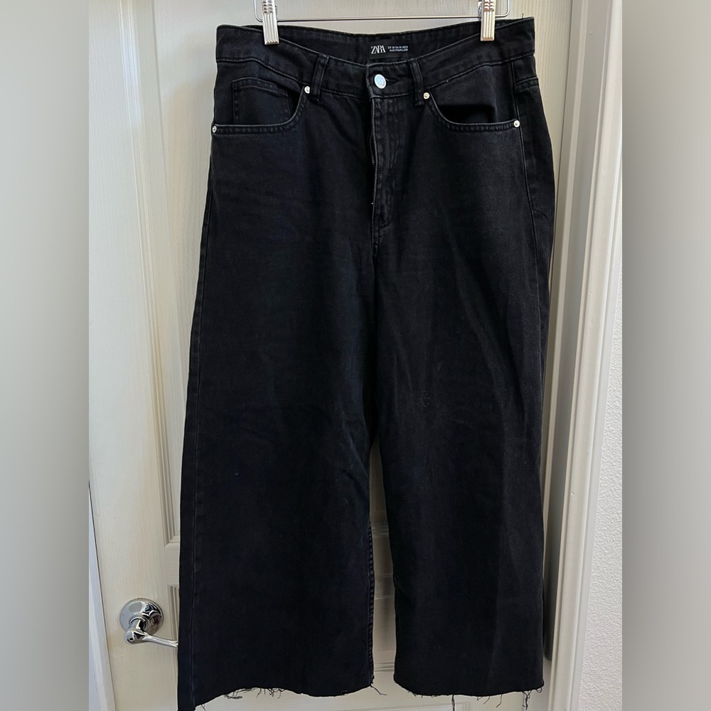 ZARA wideleg jeans